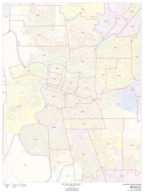 Zip Code Map Sacramento County Jenn Robena