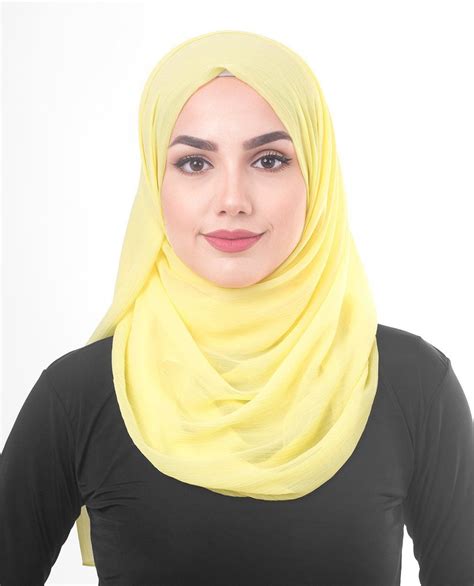 Goldfinch Poly Chiffon Hijab Muslim Women Fashion Modest Fashion Hijab Fashion Islamic
