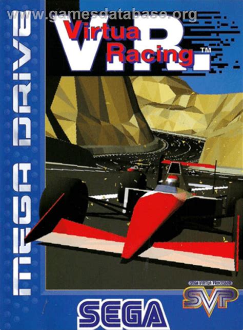 Virtua Racing Sega Genesis Artwork Box