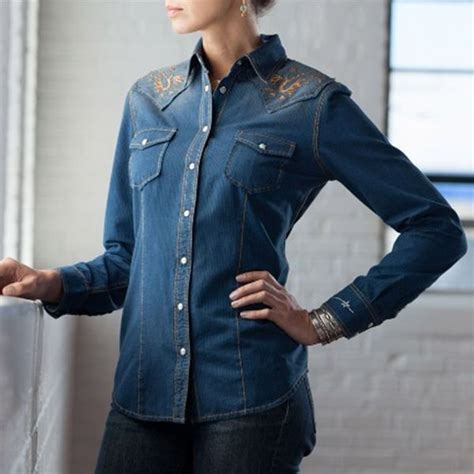 Denim For Days These Classic And Eclectic Denim Tops Are Wardrobe