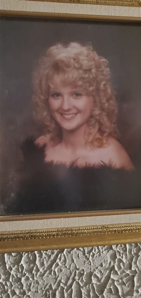 my mom s senior photo 1990 r oldschoolcool