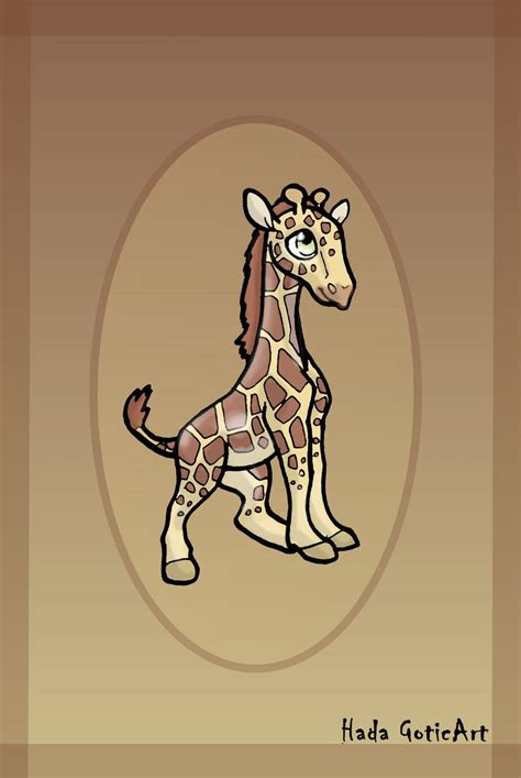 Chibi Giraffe By Mysweetqueen On Deviantart