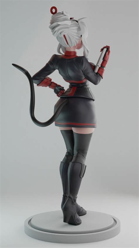 Helltaker Maid Lucifer D Model D Printable Cgtrader