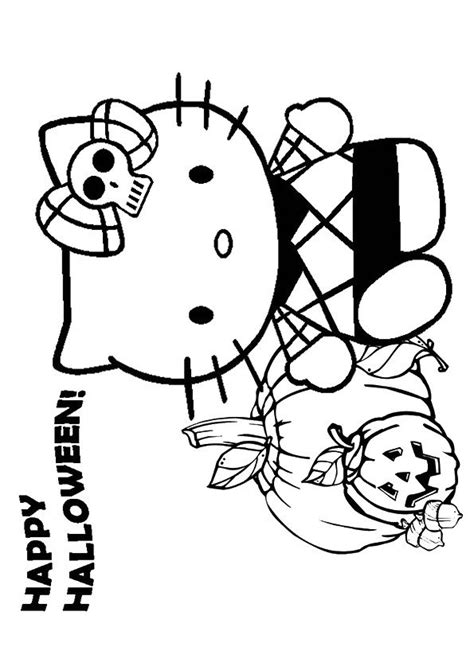 Top 25 Halloween Coloring Pages For Your Little Ones Kitty Coloring