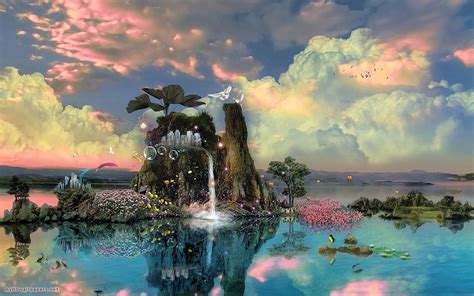 Fantasy Nature Wallpapers Top Free Fantasy Nature Backgrounds