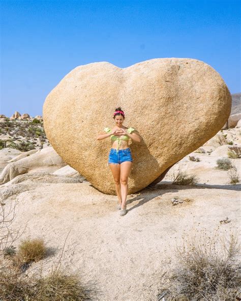 Woman At Heart Rock Joshua Tree Le Wild Explorer