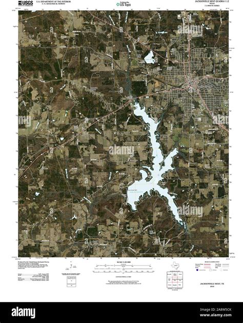 Jacksonville Texas Map Hi Res Stock Photography And Images Alamy