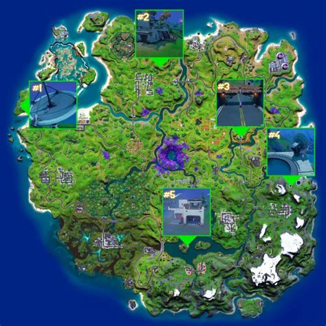 So to recap we have: Week 2 Alien Artifact Locations for Fortnite Chapter 2 ...
