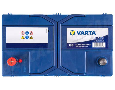 Varta 95 Ah Starterbatterie G8 Blue Dynamic 12v 95ah Batterie 595405083