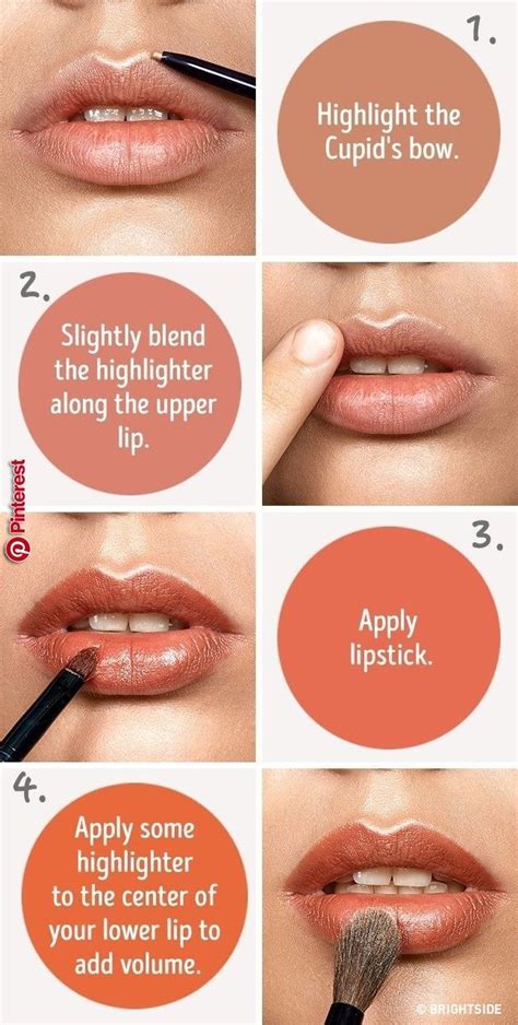 6 Easy Tricks To Make Your Lips Look Fuller How To Apply Lipstick