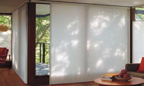These window treatment ideas for sliding glass doors beautifully combine style and practicality. Window Treatments for Patio & Sliding Glass Doors | Hunter Douglas