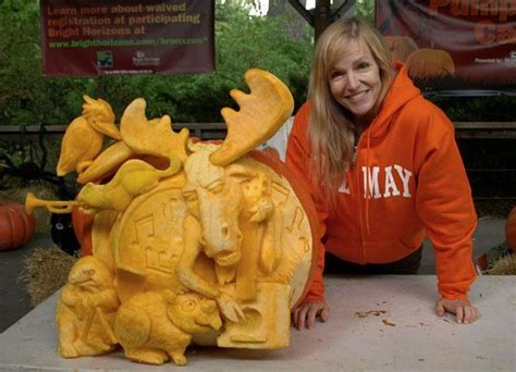 The Marvelous Pumpkin Carvings Of Sue Beatrice Nitas Fruit And