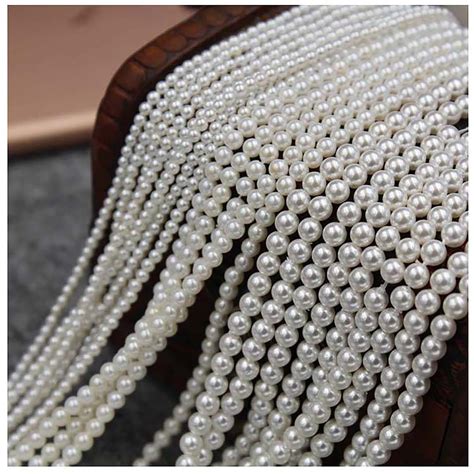 Pearl Beads White Genuine Freshwater Pearls 2 Mm To 20 Mm 8 Etsy