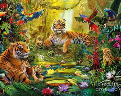 48 Jungle Theme Wallpaper
