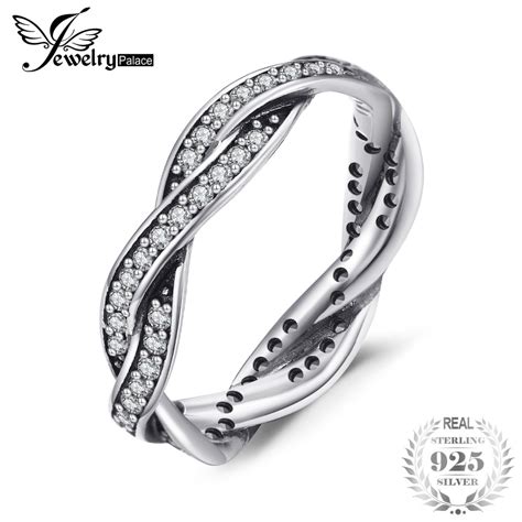 Jewelrypalace 925 Sterling Silver Braided Silver Ring New Design Ring