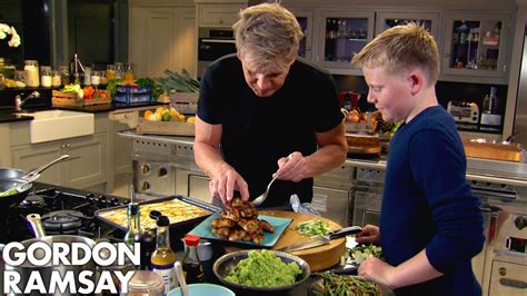 Gordon Ramsays Simple At Home Recipes Gordon Ramsay Part One Youtube