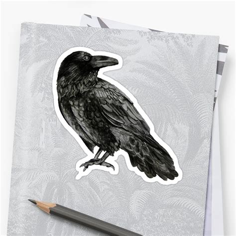 Raven Sticker By Libby95 Redbubble