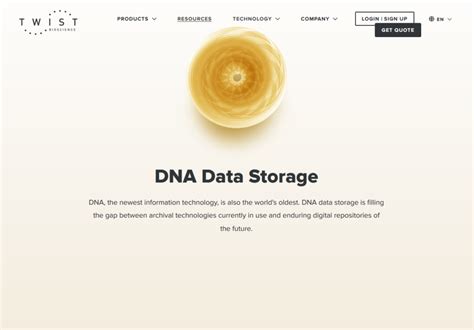 DNAデータストレージのアライアンスがホワイトペーパーを発表 Twist Bioscience ツイストバイオサイエンス