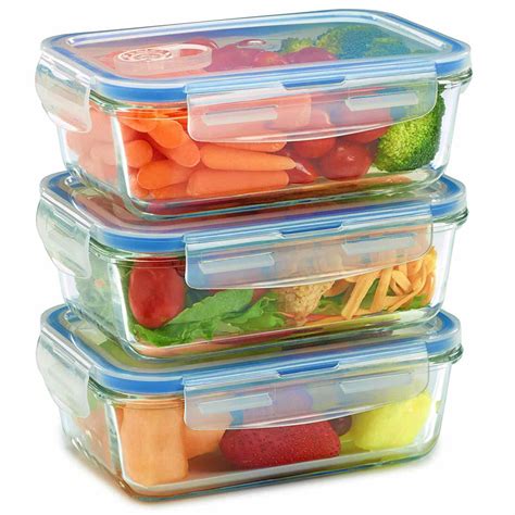 Glass Containers With Lids Glass Canisters With Matte Black Lids The Container Store Many
