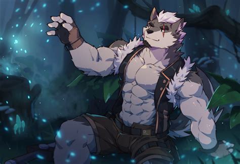 Anthro Furry Muscles 2427x1665 Wallpaper Wallhavencc