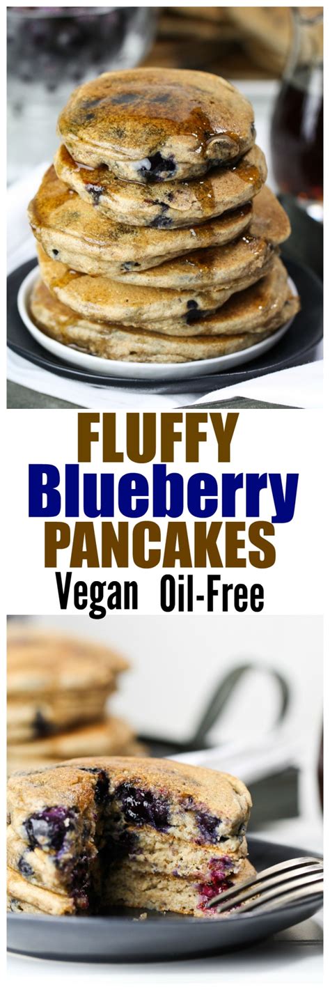 Fluffy Vegan Spelt Blueberry Pancakes The Vegan 8