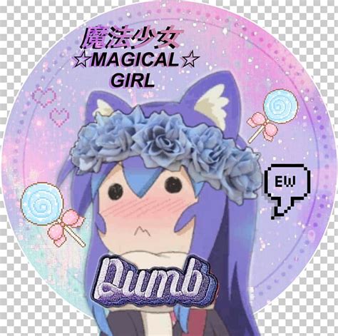 Purple Anime Girl Aesthetic