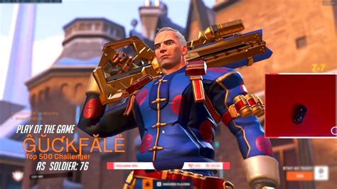 Gale Dominates As Soldier 76 Potg Top 500 Overwatch 2 Season 4 Youtube