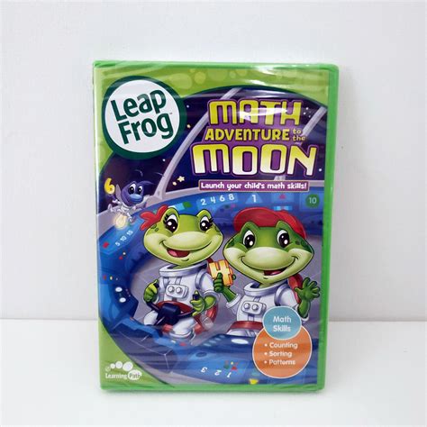 Leapfrog Math Adventure To The Moon Dvd Brand New 31398118206 Ebay