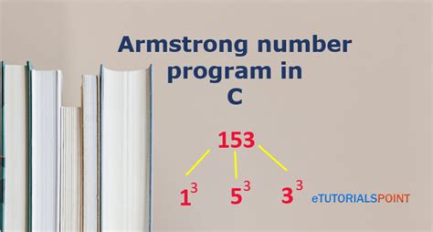 Armstrong Number In C Using Function