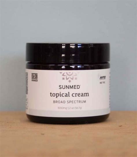 Sunmed Cbd Topical Cream — Your Cbd Store Ripon Naturals