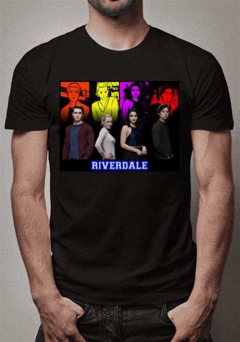 T Shirt Estonada Riverdale Personagens R 61 73 Em CAB Arts 75