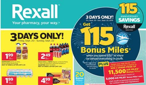 Rexall Pharma Plus Drugstore Canada Coupon And Flyers Deals Get Up To