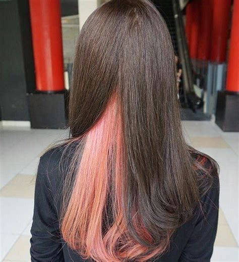 Peekaboo Highlights Are The Perfect Way To Add A Pop Of Colour To Your
