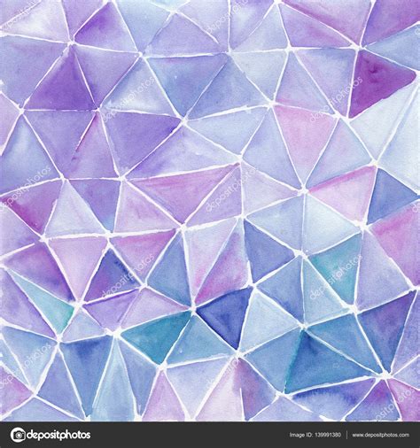 Watercolor Geometric Watercolor Geometric Background — Stock Photo