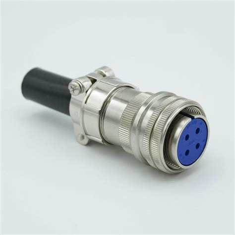 Ms Series Air Side Connector 4 Pins 1250 Volts 23 Amps Per Pin Accepts 0 092 Or 0 094 Dia