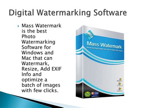 Ppt Digital Watermarking Software Powerpoint Presentation Free