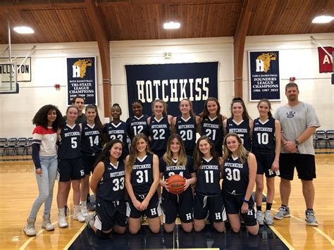 Girls Varsity Basketball The Hotchkiss School