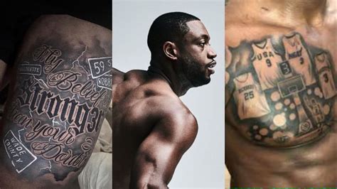 What Does Dwyane Wades Tattoos Mean Decoding Miami Heat Legends Ink Game