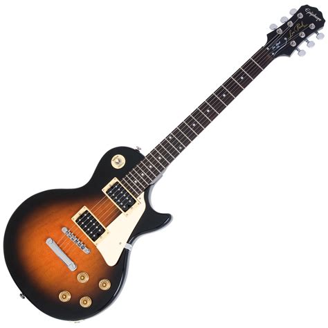 Epiphone's les paul 100 is an ideal electric guitar for those who are looking to seriously up their guitar game. Epiphone Les Paul 100 Electric Guitar, Vintage Sunburst at ...