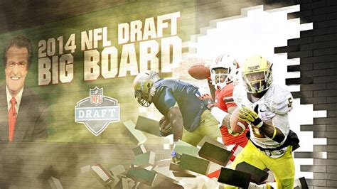 Although the 2021 nfl draft is months away, it is never too early to start building your favorite team with future draft prospects. Top 10 prospects by position - 2014 NFL draft