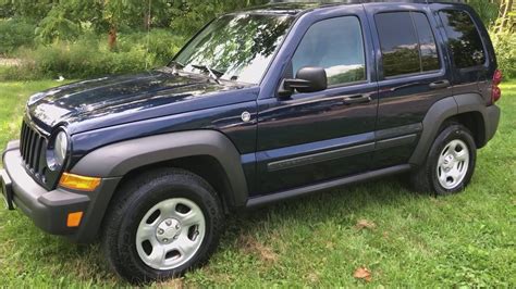 2006 Jeep Liberty Sport 4x4 Blue For Sale Youtube