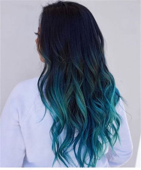 33 Blue Ombre Hair Color Trend In 2019 Ombre Hair Hair Color Blue