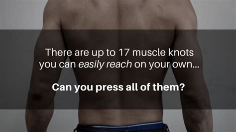 How To Identify Your Muscle Knots And Where To Find Them