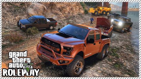 Gta 5 Roleplay Huge Offroad Dirt Track Ride Out Redlinerp 176