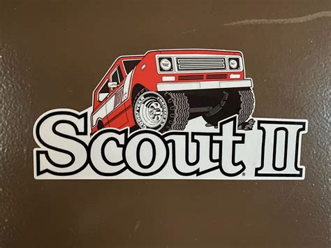 Super Scout Specialists Scout Ii Cool Decal Cut Out Style