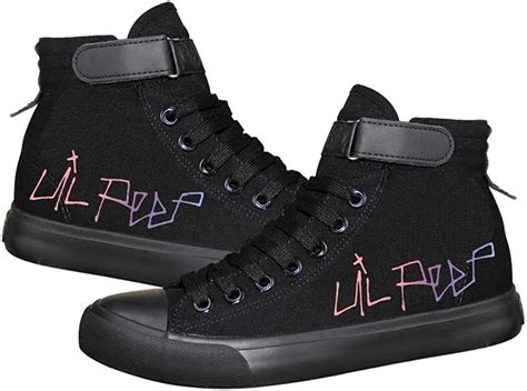 Unisex Lil Peep Shoes Simple Style Fashion High Top Canvas Shoes