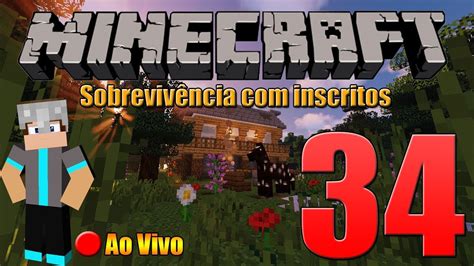 Minecraft Survival Com Inscritos Vila Craft 34 Rjg Gamers