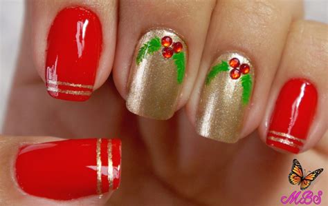 58 Unhas Decoradas De Natal Simples