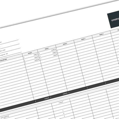 Correspondence Tracker Template Construction Documents And Templates