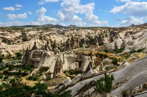 Cappadocia Landscape In Central Anatolia Turkey Stock Image Image Of
